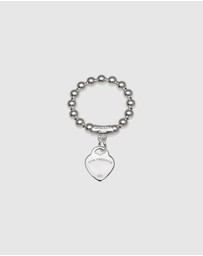 Von Treskow - Stretchy Ring with VT Flat Heart