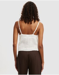Cotton On - Knit Tie Up Cami