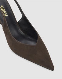 Siren - Yory Slingback Kitten Heels