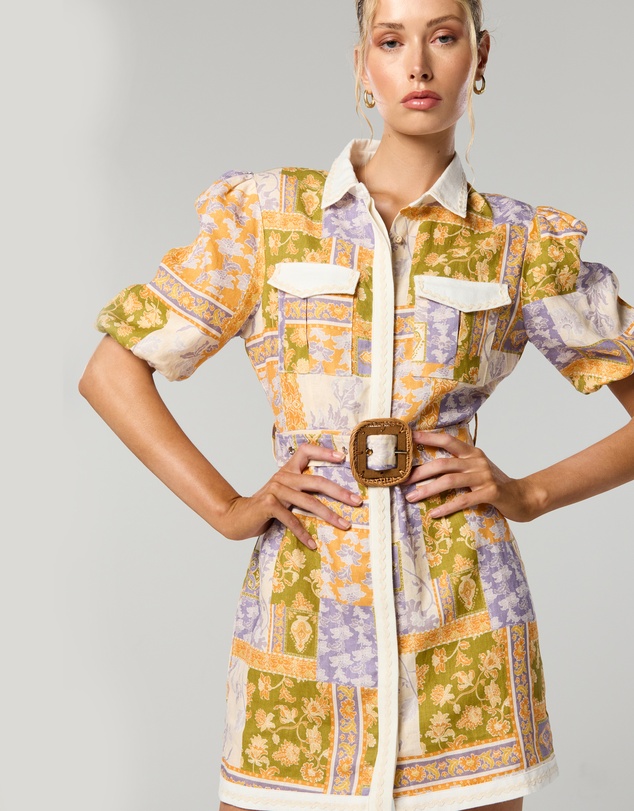 Winona - Billie Button Up Short Dress