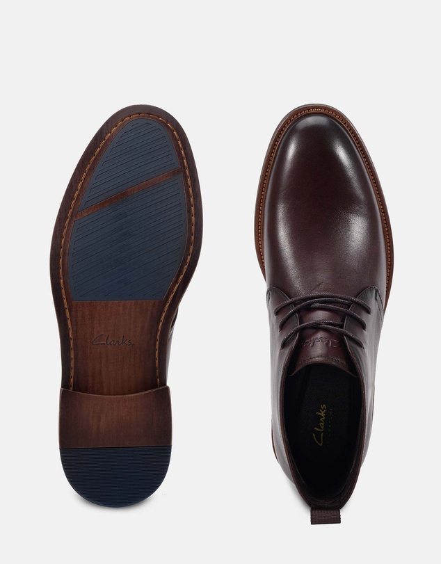 Clarks - Cross Dark Brown