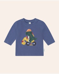 Huxbaby - Tradie Dino Top - Babies-Kids
