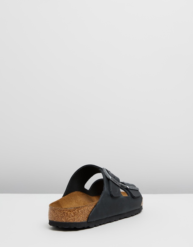 Birkenstock - Womens Arizona Oiled Leather Narrow Sandals