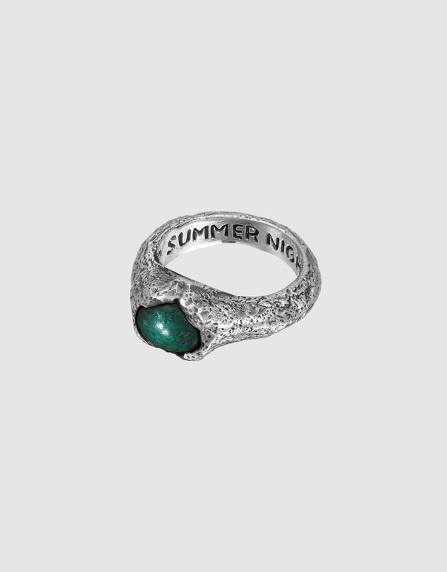 Haze & Glory - ICONIC EXCLUSIVE - Ring Chrysocolla Gemstone in 925 Sterling Silver
