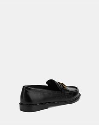 Wittner - Bennett Croc Embossed Leather Loafers
