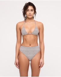 Zulu & Zephyr - Reversible Tie Triangle Top