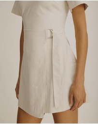 Atmos&Here - Ellie Cotton Twill Mini Dress
