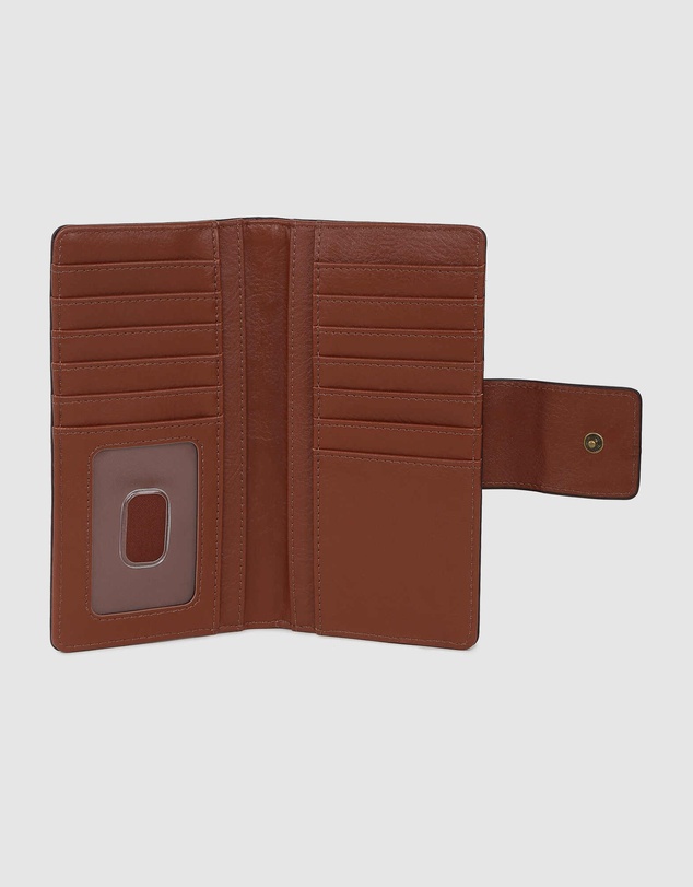 Fossil - Logan Brown Tab Clutch