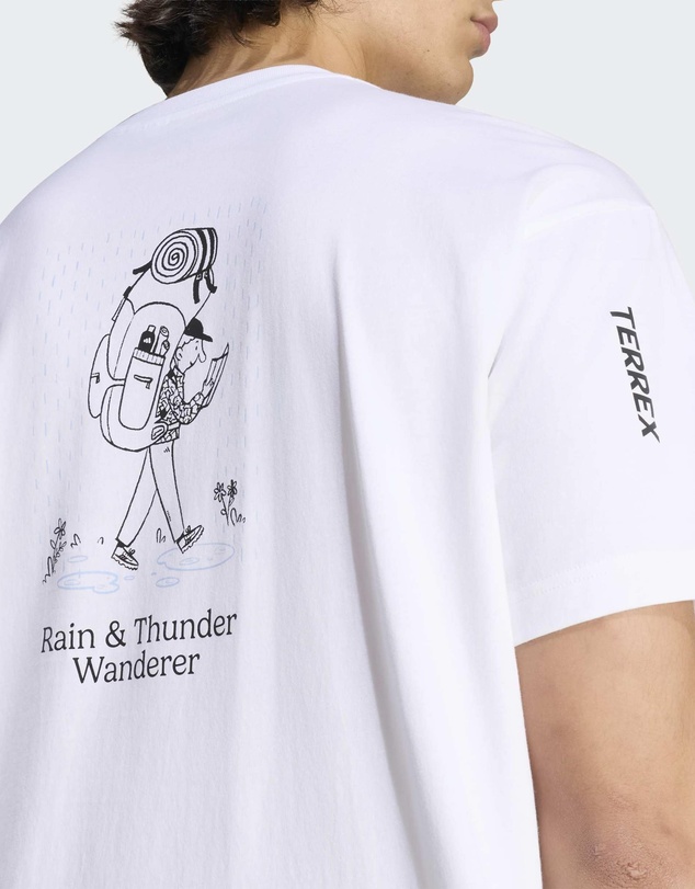 adidas Performance - TERREX WANDERER GRAPHIC T-SHIRT Mens