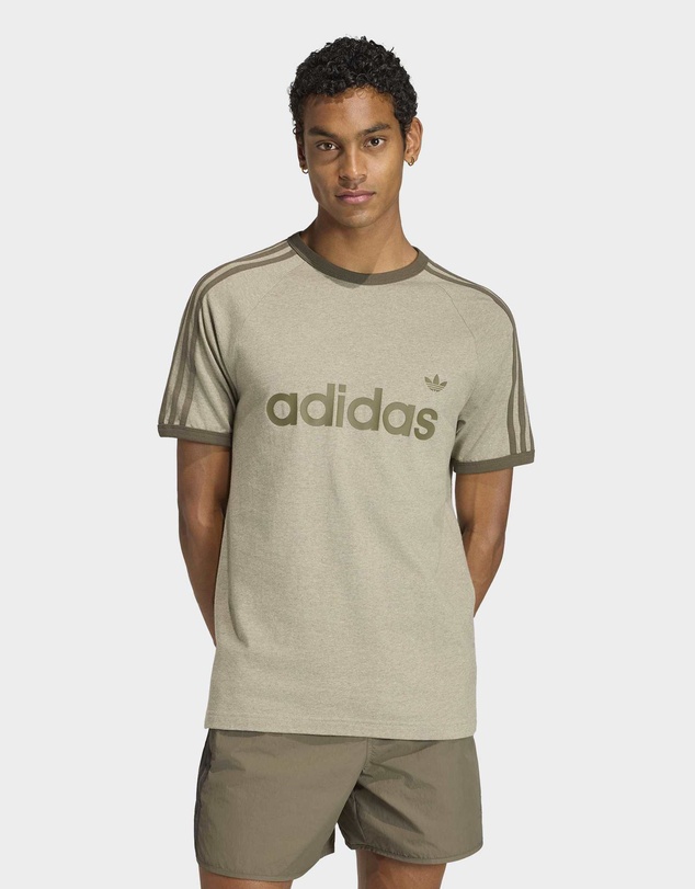 adidas Originals - 3-Stripes Slim Ringer T-Shirt Mens