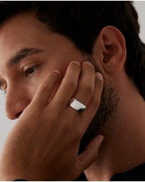 Najo - Sierra Men's Silver Ring