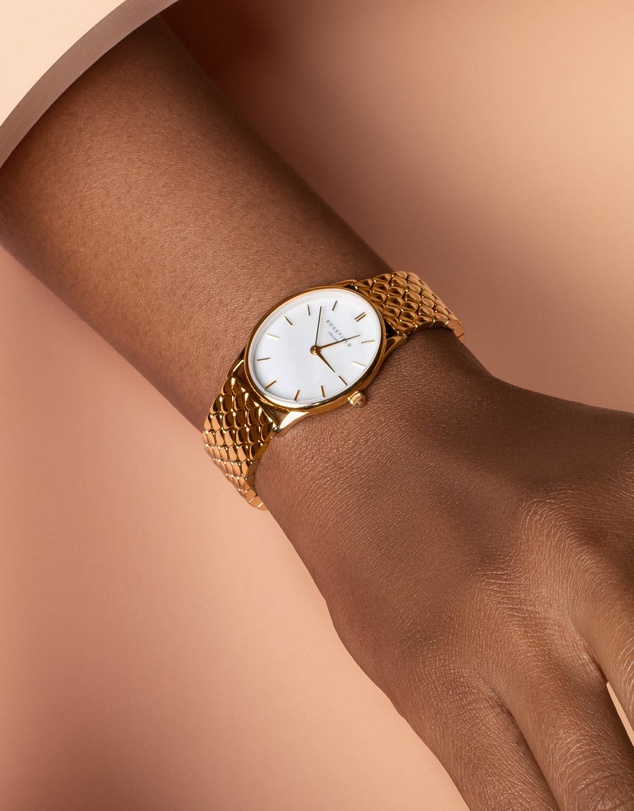 Rosefield - The Oval - Gold Tone