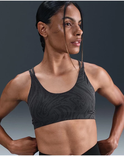 Nike - Zenvy Light-Support Padded Printed Sports Bra