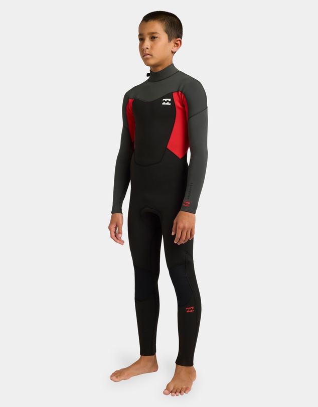 Billabong - Boys 6 to 16 3/2mm Absolute Core Back Zip Wetsuit