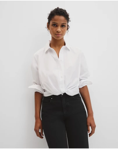 Country Road - Twist Crop Shirt