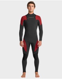 Quiksilver - Mens Merc 3/2 Chest Zip Wetsuit