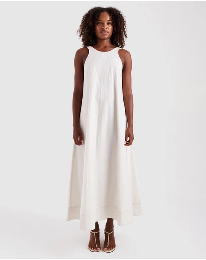 TOPSHOP - Selena Open Back Maxi Dress