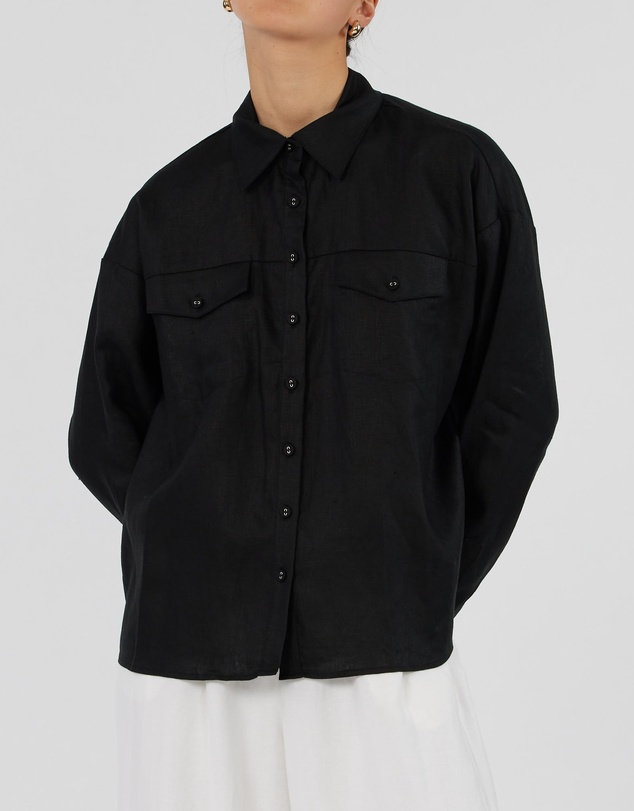 Amelius - Byron Linen Overshirt