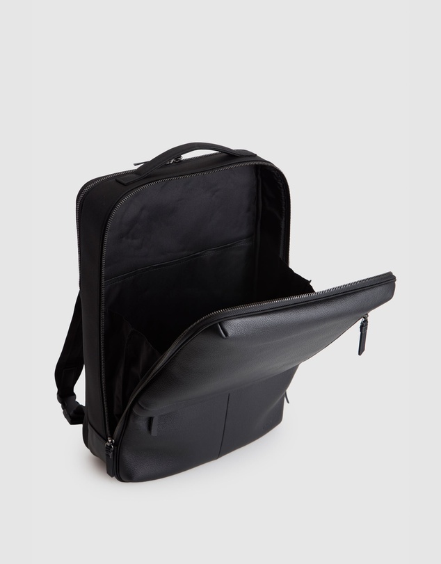 Evity - Theo Nylon/Leather Backpack