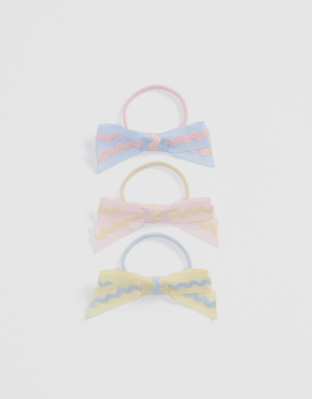 Country Road - Ric Rac Bow Pack Of 3