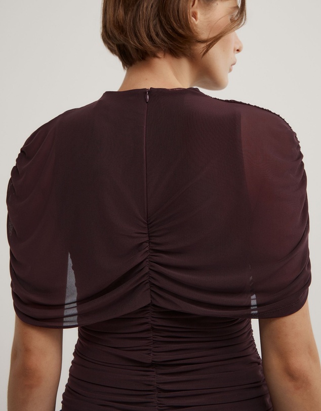 Witchery - Mesh Cape Top
