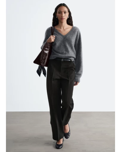 & Other Stories - Wide Press-Crease Trousers