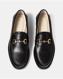 Duke + Dexter - Wilde Black Plus Bit Loafer - Men's
