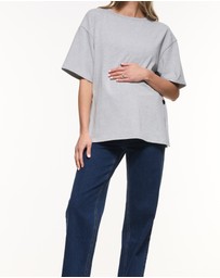 Soon Maternity - Straight Leg Overbelly Jeans