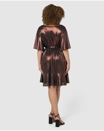 Pink Dusk by Curve Project - I Got You Mini Dress