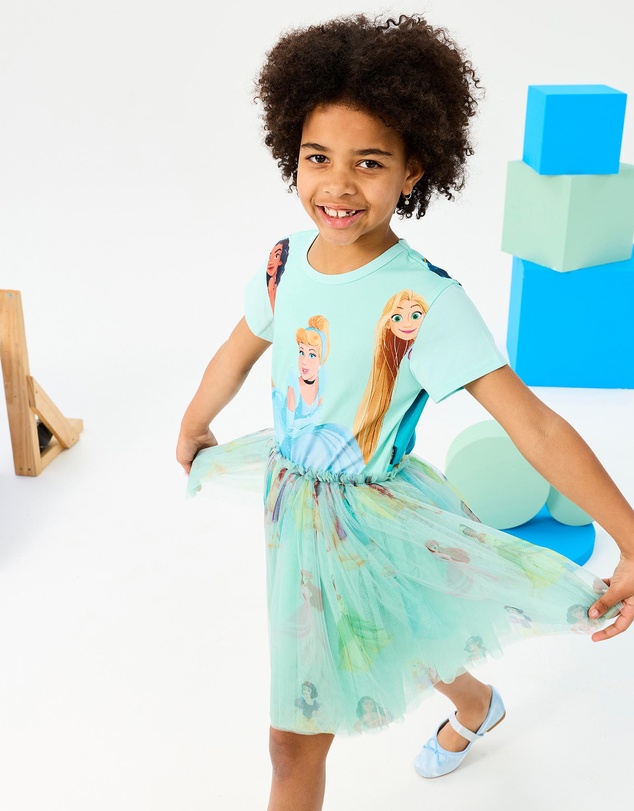 Rock Your Kid - Disney Princess Sparkle Dress - ICONIC EXCLUSIVE - Kids