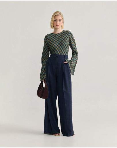 Navy Check