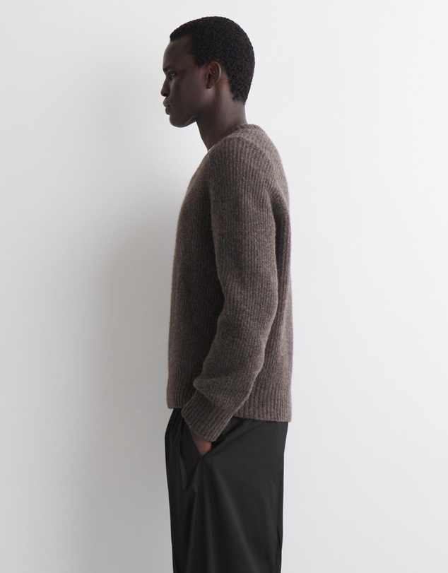 COS - Oversized Wool-Yak V-Neck Jumper