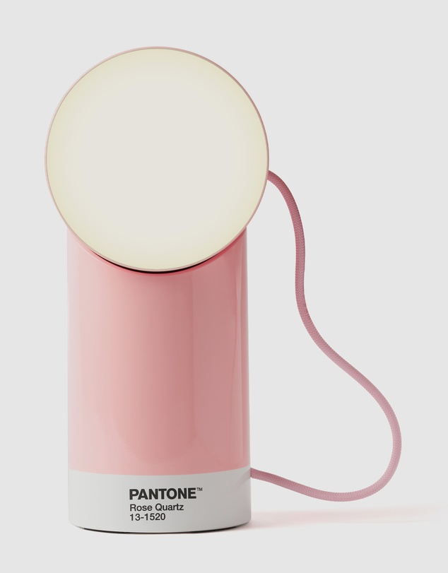 Lexon - Lexon Orbe Portable Led Lamp With Moving Head PANTONE - Rose Pink