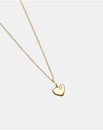 Luna Rae - Solid Gold - The Sweetheart Necklace