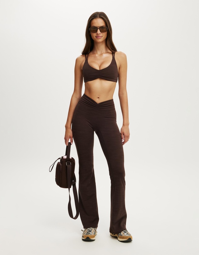 Cotton On Body Active - Ultra Soft Scrunch Front Strappy Crop