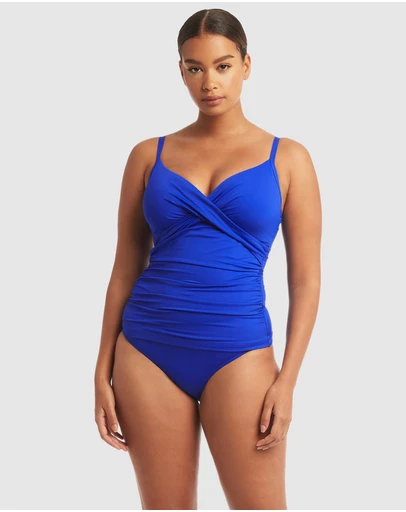 Sea Level Australia - Essentials Twist Front DD/E Tankini Top
