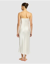 GINIA - Silk Lace Slip