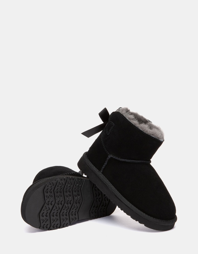 EVERAU - Australian Shepherd Ugg Melub Kids Cow Suede Upper UGG Boots
