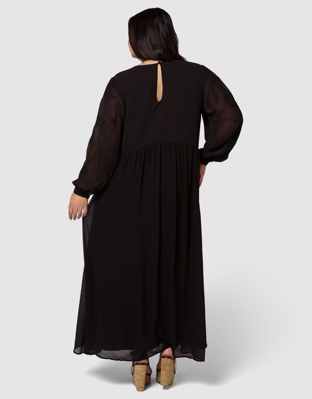 Sunday In The City - Hidden Noise Maxi Dress