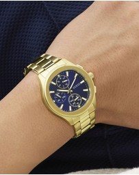 GUESS - GUESS Men's Gold-Tone Multifunction Watch