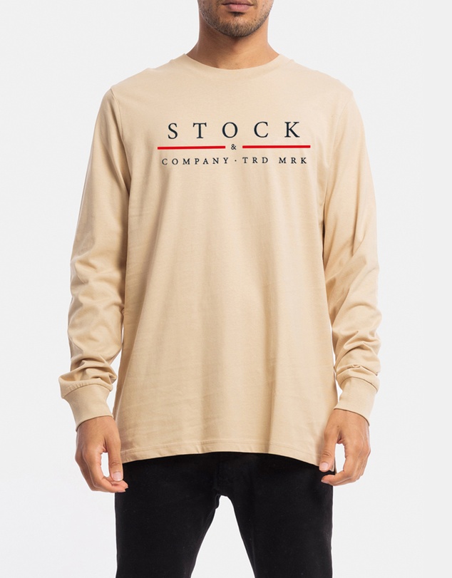 Stock & Co. - Red Line Long Sleeve Tee