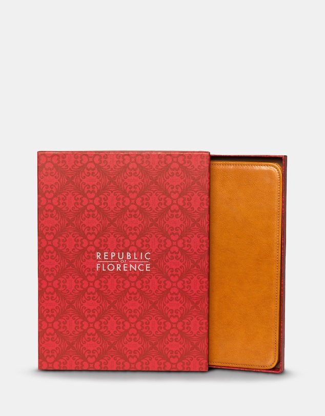 Republic of Florence - The Folio Yellow Leather A4 Compendium