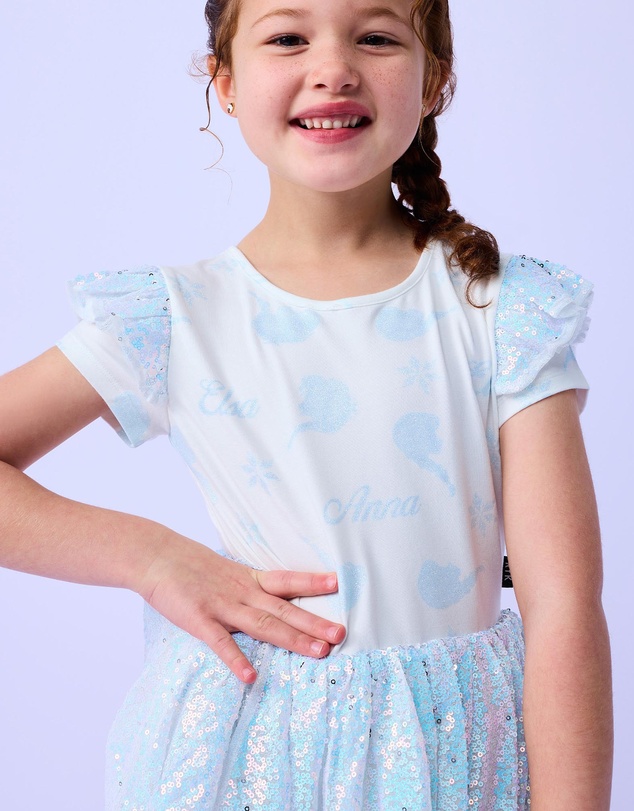 Rock Your Kid - Frozen Sparkle Dress - ICONIC EXCLUSIVE