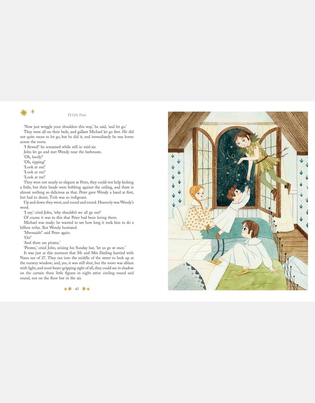 Brumby Sunstate - Peter Pan and Peter Pan in Kensington Gardens (Arcturus Deluxe Children's Classics)
