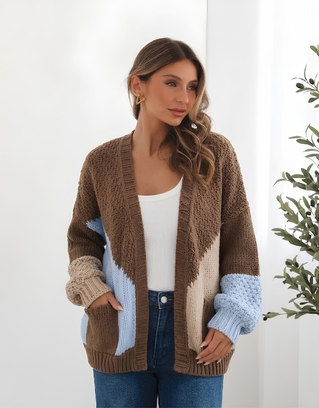 Esther & Co - Felisha Knit - Mocha