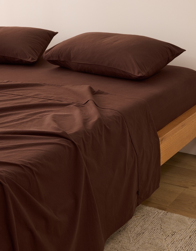 Sheet Society - Leo Washed Cotton Full Sheet Set