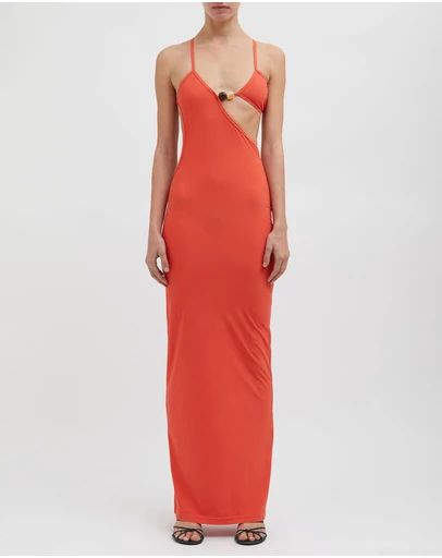 Christopher Esber - Crystal Cutaway Lycra Dress