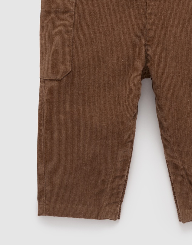 Purebaby - Corduroy Overall -Kids-Babies