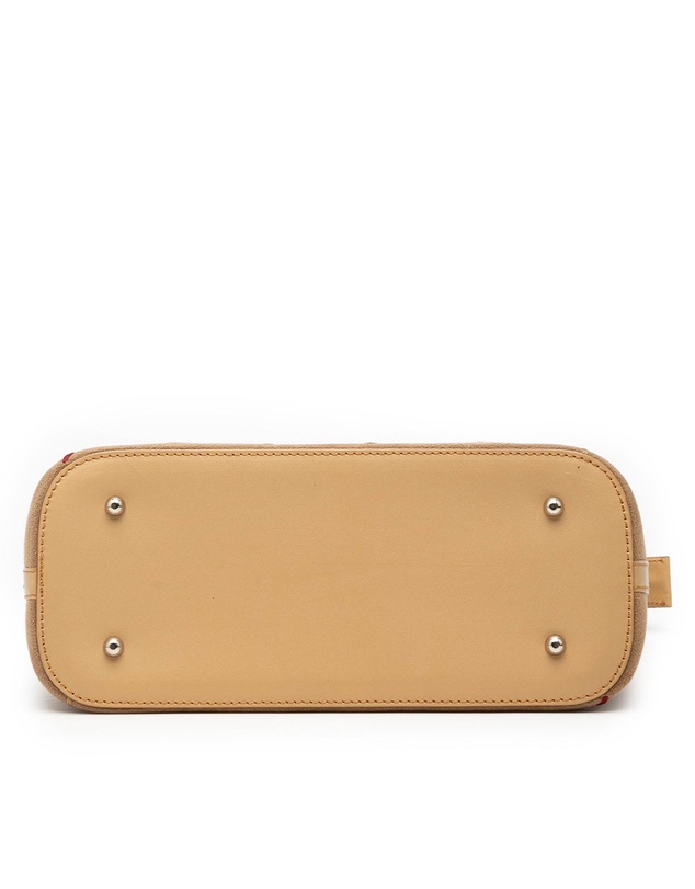 Pre-Loved by Azura Reborn - Pre-Loved Leather and Suede Stitch Tote