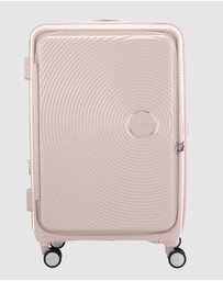 American Tourister - Curio Book Opening Large Suitcase Expandable (75Cm)